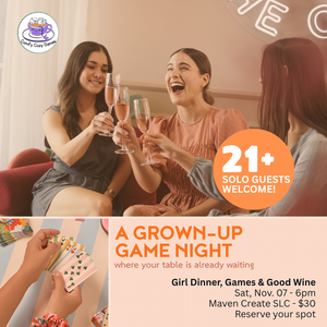 Girl Dinner, Games, & Good Wine