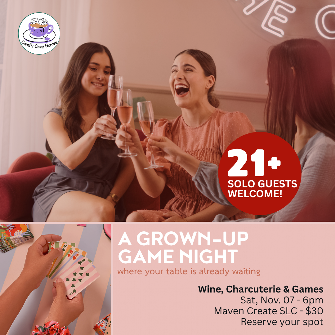 Wine, Charcuterie, & Games