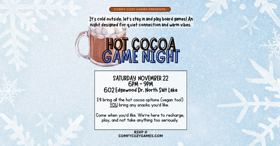 Hot Cocoa Game Night