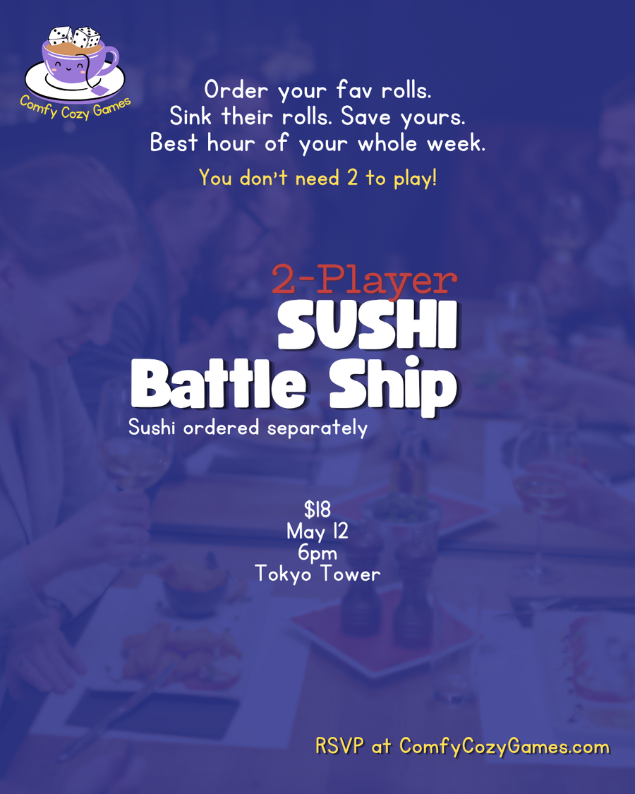 2-Player Sushi Battle Ship - Tokyo Tower