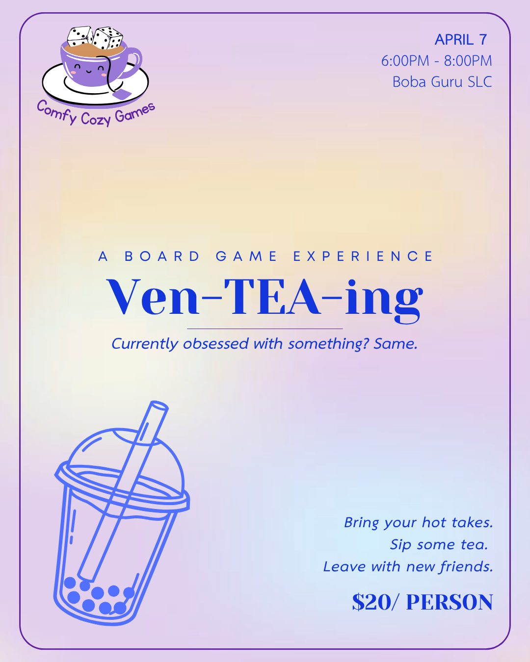 Ven-TEA-ing