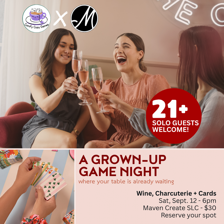 Wine, Charcuterie, & Cards