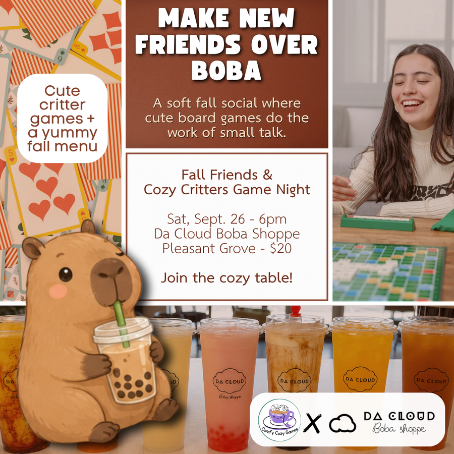 Fall Friends & Cozy Critters Game Night