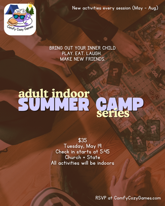 Adult Indoor Summer Camp Series