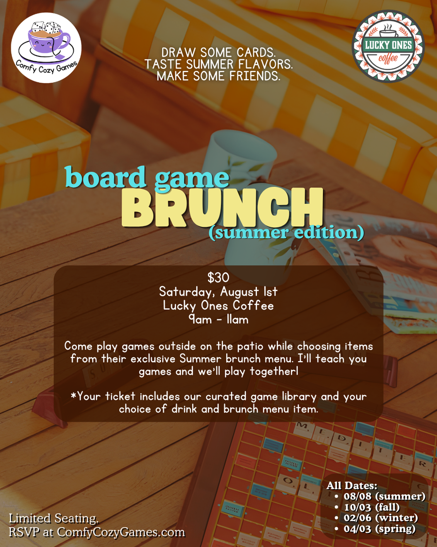 Board Game Brunch (Summer Edition)