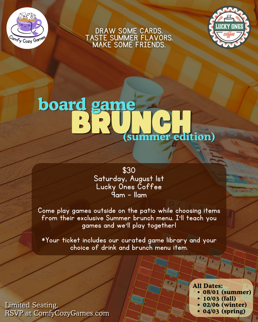 Board Game Brunch (Summer Edition)