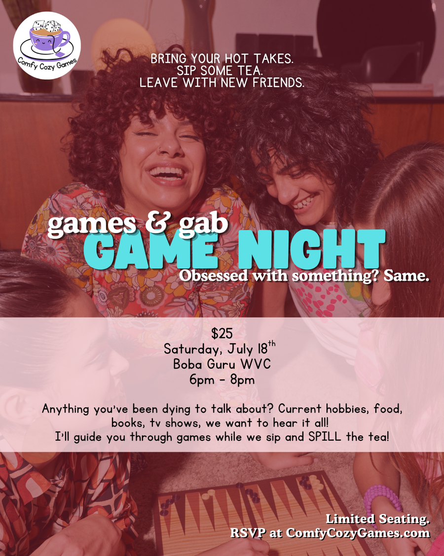 Games & Gab Game Night